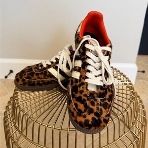 Adidas OG Samba Leopard Pony Hair Sneakers – Women’s 8.5